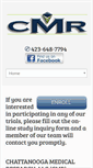 Mobile Screenshot of chattmedresearch.com